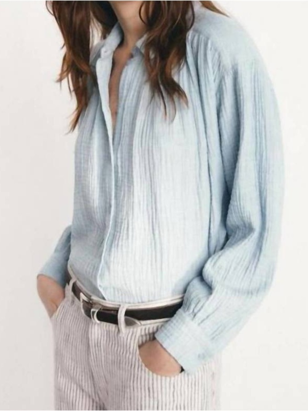 MASSCOB dominick top Arctic Cotton Breezy Lightweight Neutral Minimal